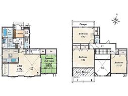 平塚市虹ケ浜　新築戸建　全2棟　1号棟