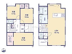 町田市本町田　新築戸建　全2棟　1号棟
