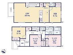 逗子市久木8丁目7期　新築戸建　全2棟　1号棟