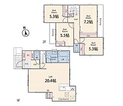 横浜市港南区芹が谷2丁目3期　新築戸建　全2棟　2号棟