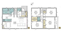 稲城市平尾2丁目5期　新築戸建　全3棟　2号棟