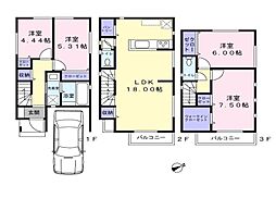 鎌倉市岡本2丁目　新築戸建　全2棟　1号棟