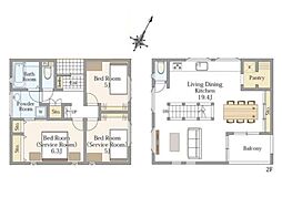 相模原市中央区並木2丁目 中古戸建 1号棟
