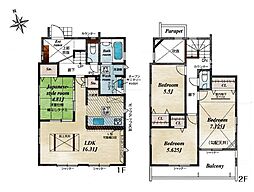 秦野市千村1丁目　新築戸建　全3棟　1号棟