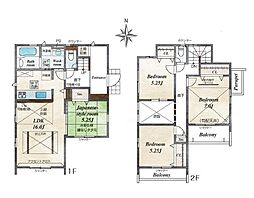 平塚市河内2丁目2期　新築戸建　全6棟　4号棟