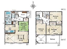 平塚市河内2丁目2期　新築戸建　全6棟　5号棟