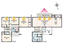 横浜市南区六ツ川4丁目　新築戸建　全1棟　1号棟