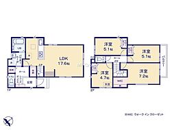 横須賀市船越町1丁目　新築戸建　全5棟　5号棟