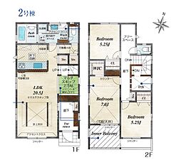 平塚市豊原町　新築戸建　全2棟　2号棟