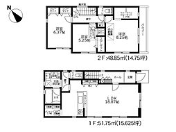高座郡寒川町一之宮2丁目6期　新築戸建　全3棟　1号棟