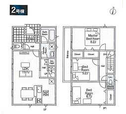 小田原市蓮正寺第17　新築戸建　全2棟　2号棟
