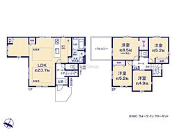 横浜市戸塚区戸塚町3期　新築戸建　全1棟　1号棟