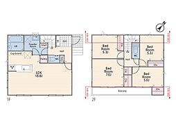 横浜市旭区笹野台4丁目3期　新築戸建　全1棟