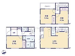横浜市西区西戸部町3丁目　新築戸建　全1棟　1号棟