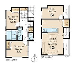 多摩市一ノ宮4丁目2期　新築戸建　全4棟　3号棟