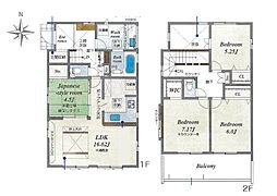 相模原市南区新戸　新築戸建　全3棟　1号棟
