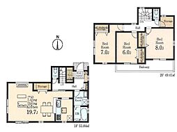 相模原市緑区若葉台7丁目　新築戸建　全1棟