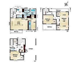 相模原市南区東林間1丁目　新築戸建　全1棟