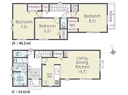 八王子市川口町24−6期 新築戸建 全3棟 3号棟