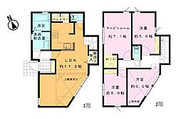 大和市福田3丁目　新築戸建　全4棟　B号棟