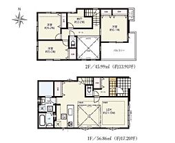 横浜市泉区和泉中央北5丁目2期　新築戸建　全2棟　2号棟