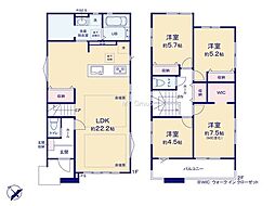 横浜市戸塚区上矢部町2期　新築戸建　全2棟　1号棟