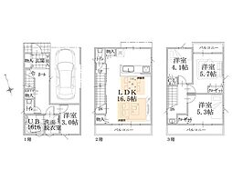 川崎市川崎区田町2丁目　新築戸建　全1棟