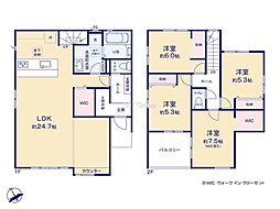 川崎市麻生区片平4丁目2期　新築戸建　全1棟　1号棟