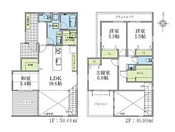 横浜市金沢区能見台3丁目　新築戸建　全1棟