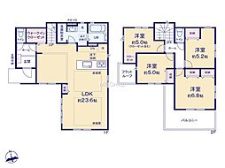 町田市木曽東3丁目7期　新築戸建　全2棟　2号棟