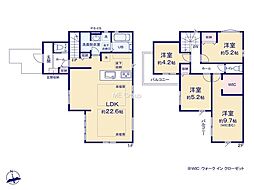 町田市木曽東3丁目7期　新築戸建　全2棟　1号棟