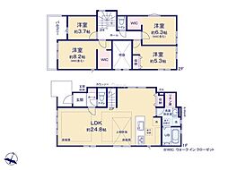 大和市南林間9丁目9期　新築戸建　全2棟　1号棟
