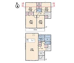 横浜市瀬谷区宮沢2丁目3期　新築戸建　全2棟　2号棟