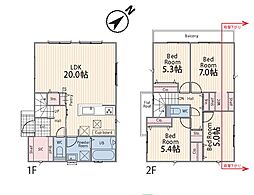町田市西成瀬3丁目　新築戸建　全3棟　1号棟