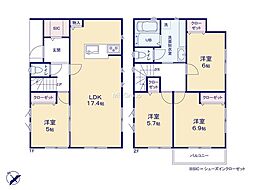 横浜市港北区新吉田東1丁目　新築戸建　全2棟　1号棟