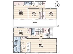 横浜市栄区庄戸2丁目　新築戸建　全1棟