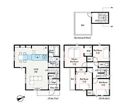 厚木市金田第2　新築戸建　全3棟　1号棟