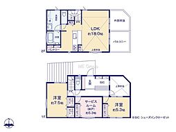 藤沢市亀井野4　新築戸建　全2棟　A号棟