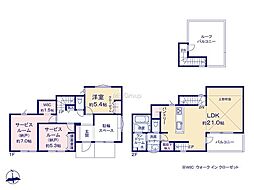 藤沢市鵠沼海岸7丁目3　新築戸建　全1棟