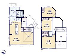 藤沢市大庭6期　新築戸建　全2棟　2号棟