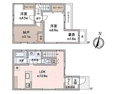 横浜市港南区上永谷1丁目 新築戸建 全2棟 B号棟
