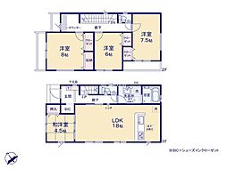 グラファーレ相模原市中央区田名14期　全3棟　3号棟