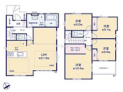 横浜市瀬谷区橋戸3丁目2期　新築戸建　全1棟　1号棟