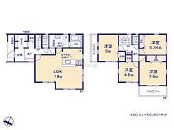 町田市真光寺2丁目　新築戸建　全4棟　1号棟