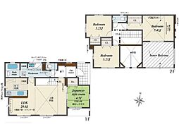 中郡大磯町西小磯　新築戸建　全4棟　4号棟