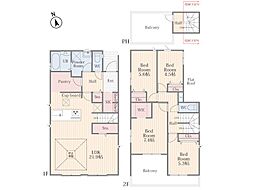 藤沢市片瀬山5丁目　新築戸建　全1棟　1号棟