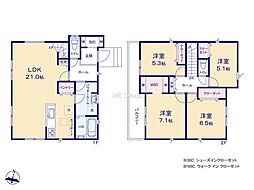 横浜市瀬谷区阿久和東3丁目 新築戸建 全1棟 1号棟
