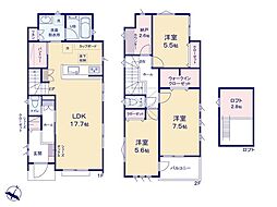 八王子市緑町　新築戸建　全2棟　B号棟
