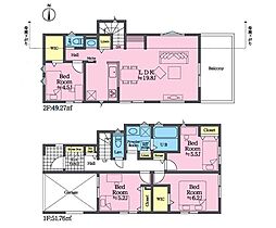 横浜市金沢区東朝比奈3丁目　新築戸建　全2棟　2号棟