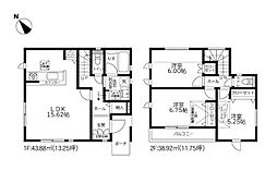 相模原市南区御園1丁目3期　新築戸建　全2棟　1号棟